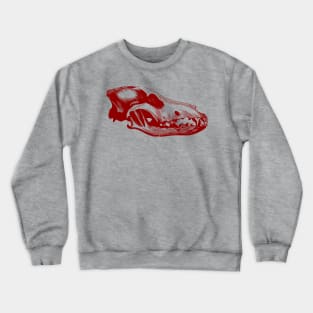 Wolf Skull Crewneck Sweatshirt